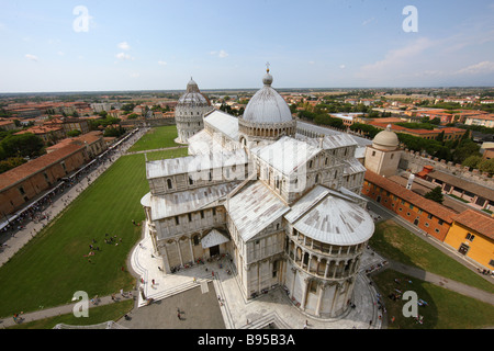 Italy, Tuscany, Pisa, view from the Leaning Tower Stock Photo