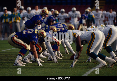 World League of American Football 4 5 97 London Monarchs v Barcelona  Dragons Safety Dante DePaula Stock Photo - Alamy