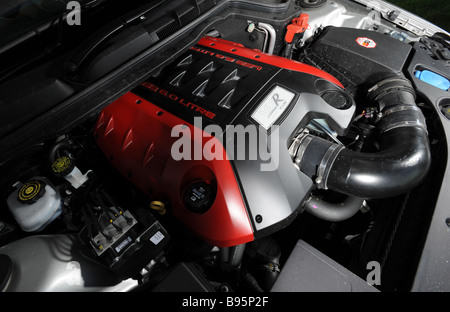 6.0 litre LS2 Chevrolet V8 engine fitted to a Vauxhall Holden VXR8 Stock Photo
