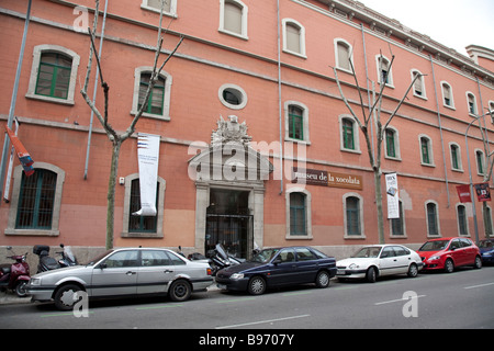 Museu de la xocolata, Chocolate Museum Barcelona Spain Stock Photo