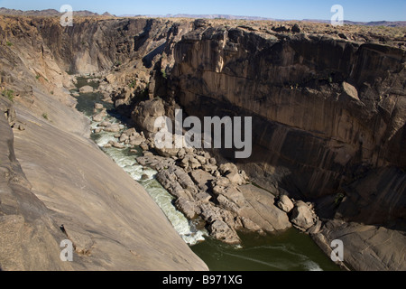 Orange River gorge Augrabies Falls national park Northern Cape South Africa Stock Photo
