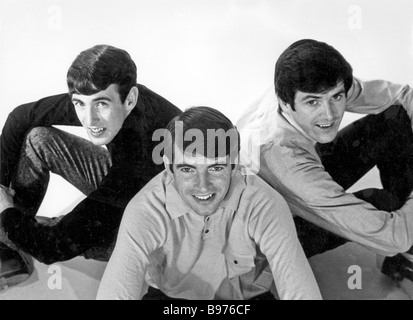 THE BACHELORS Irish pop trio in 1963 From left Dec Clusky, Con Cluskey and John Stokes Stock Photo