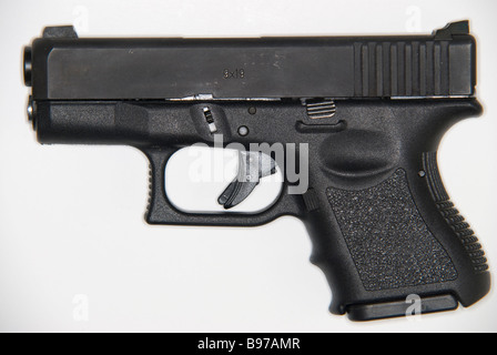 Glock 26 ultra compact pistol Stock Photo