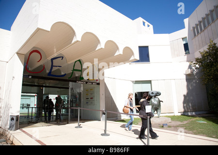 Fundacio Joan Miro Museum Barcelona Spain Stock Photo