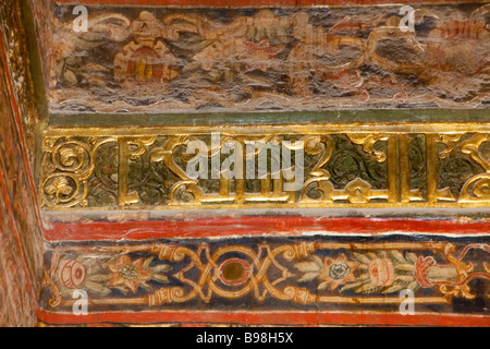 detail of decoration, interior, Tomb of Imam al-Shafi'i, Cairo, Egypt Stock Photo