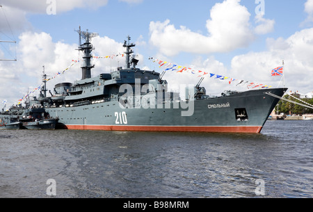 Day of Russian Navy in St.Petersburg Russia, July 27 2008 Stock Photo