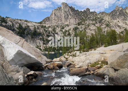 Prusik Peak, Alpine Lakes Wilderness, Washington State Stock Photo
