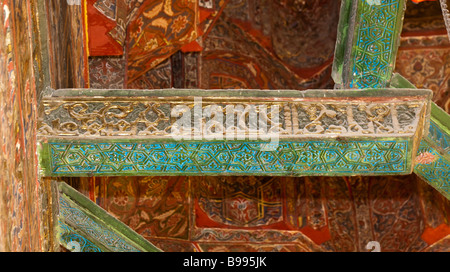 detail of decoration, interior, Tomb of Imam al-Shafi'i, Cairo, Egypt Stock Photo