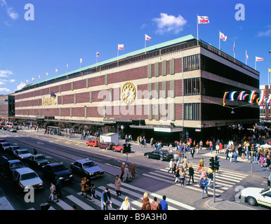 SWEDEN STOCKHOLM DEPARTMENT STORE AHLÉNS IN THE CITY Stock Photo