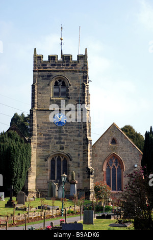 St. Giles Church, Exhall, near Bedworth, Warwickshire, England UK Stock Photo