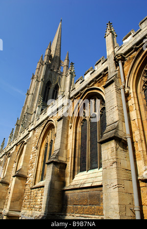 Louth Lincolnshire 'st James Parish Church'England. Stock Photo