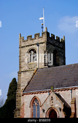 St.Giles Church, Exhall, near Bedworth, Warwickshire, England, UK Stock Photo