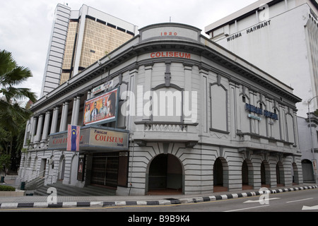 Coliseum Theatre, Malaysia Stock Photo