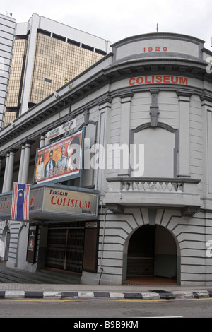 Coliseum Theatre, Malaysia Stock Photo