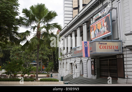 Coliseum Theatre, Malaysia Stock Photo