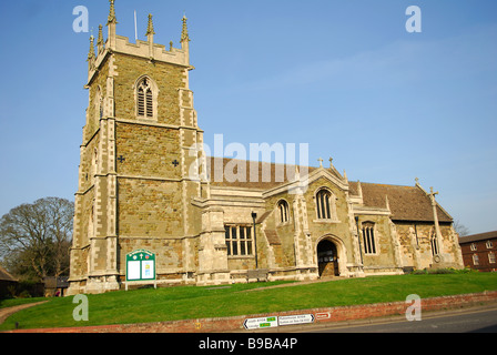 Alford Market Town Lincolnshire Wolds Church. Stock Photo