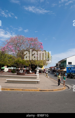 Las Tablas city park. Province of Los Santos, Azuero, Republic of Panama, Central America Stock Photo
