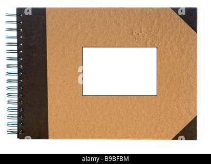 Photo album cover Stock Photo