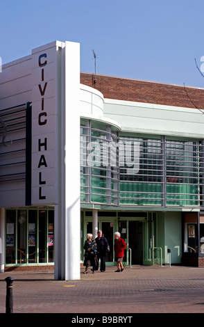 Civic Hall, Bedworth, Warwickshire, England, UK Stock Photo