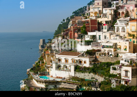 Positano Amalfi Coast Salerno Italy Stock Photo