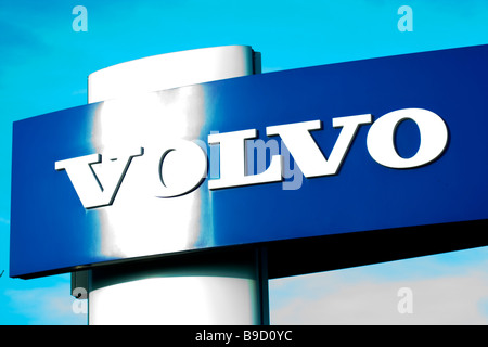 Volvo Sign Stock Photo