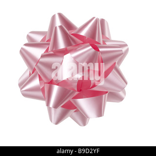 Pink Bow Stock Photo