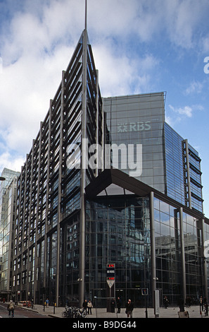 London Headquarters of the Royal Bank of Scotland, 232-238 Bishopsgate, London E1. Stock Photo