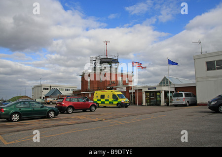 Biggin Hill Airport terminal building Stock Photo