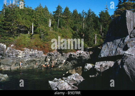 Hot Springs Cove In Maquinna Marine Provincial Park Clayoquot Sound ...