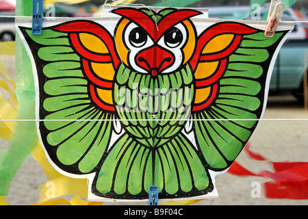 Colorful bird kites Stock Photo