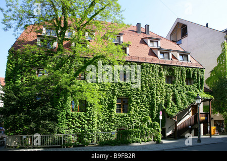 Germany Bavaria Munich restaurant 'Pfistermühle' Stock Photo