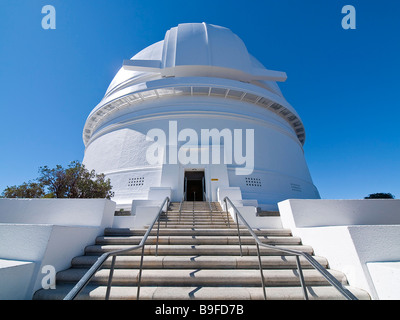 Low angle view of observatory, Palomar Observatory, San Diego County, California, USA Stock Photo