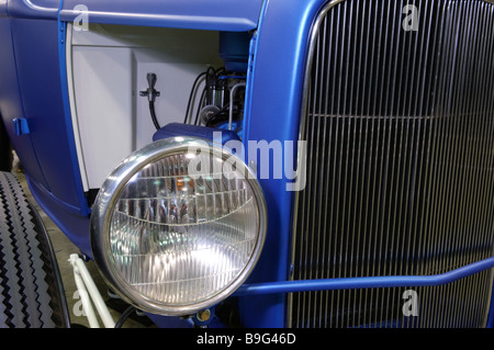 1932 Ford five window coupe at the 2009 Detroit Autorama Extreme hot rod show Stock Photo