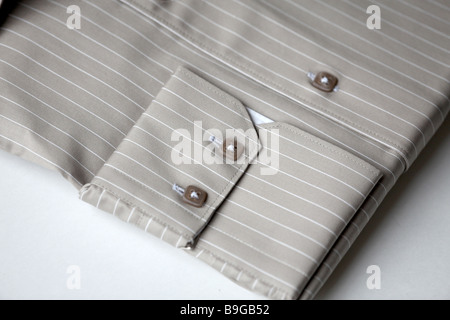 Men's shirts handle close-up Stock Photo
