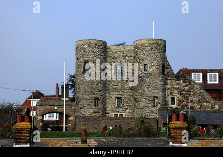 Ypres Tower, Rye Stock Photo