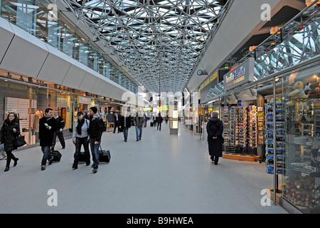 Main terminal of the Berlin-Tegel Airport, Berlin, Germany Stock Photo