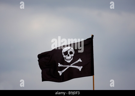 Piraten Flagge, Stock Photo, Picture And Low Budget Royalty Free Image.  Pic. ESY-001075442