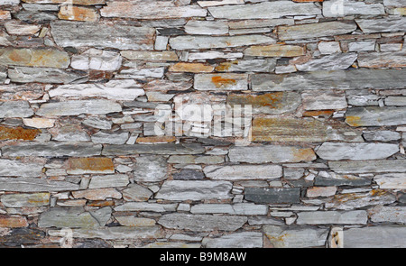 close up image of fine stone wall background Stock Photo