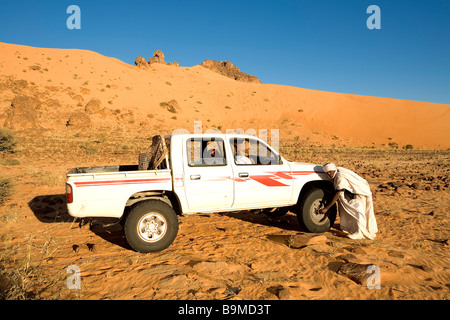 Mauritania, Adrar, Chinguetti area, Leguerara Stock Photo