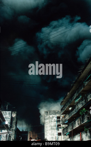 Black Sky over Bangkok Stock Photo - Alamy