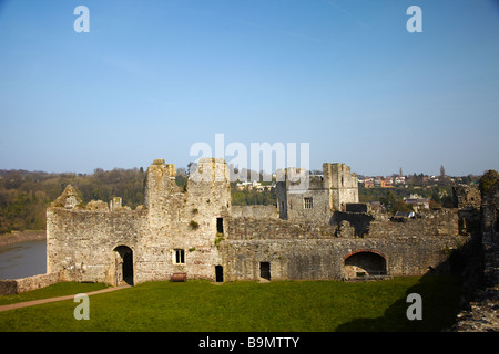 Chepstow Castle, Gwent, Wales, UK Stock Photo