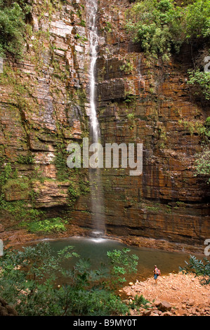 Senegal, Tambacounda region, near Kedougou, Dindefelo waterfalls Stock Photo