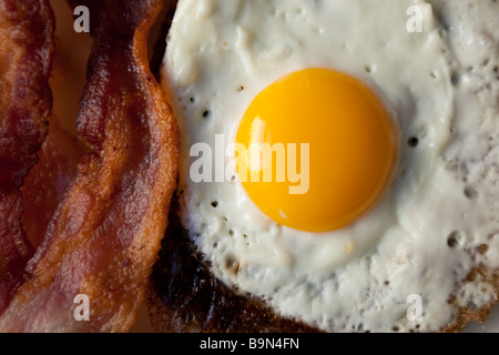 eggs and bacon for breakfast Stock Photo