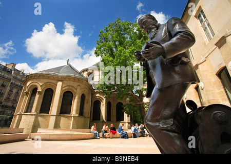 SAINT MARTIN DES CHAMPS CHURCH ARTS ET METIERS MUSEUM Stock Photo