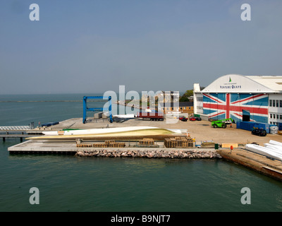 Venture Quays East Cowes Isle of Wight UK Stock Photo