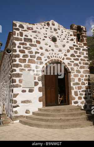 Spain Canary Islands Tenerife Masca church Stock Photo