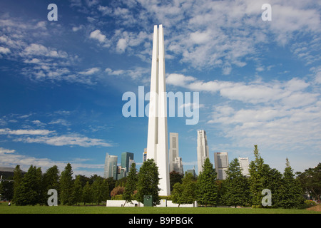 Civilian War Memorial, Singapore Stock Photo