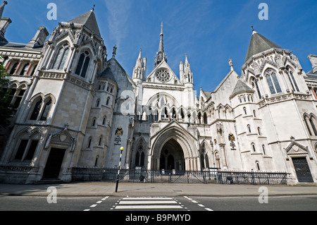 Royal Courts of Justice the Strand London Stock Photo