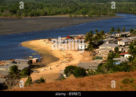 Papua New Guinea, Central Province, Port Moresby, Kido, Hiri Moale festival, Motu and Koïtabu Tribe Stock Photo