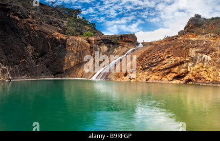 Serpentine Falls in Serpentine National Park, Perth, Western Australia. Stock Photo